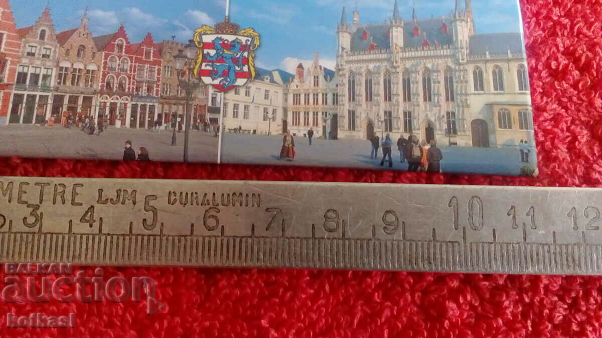 Auction Souvenir Fridge Magnet Bruges in Belgium Auction Souvenir Fridge Magnet Bruges in Belgium