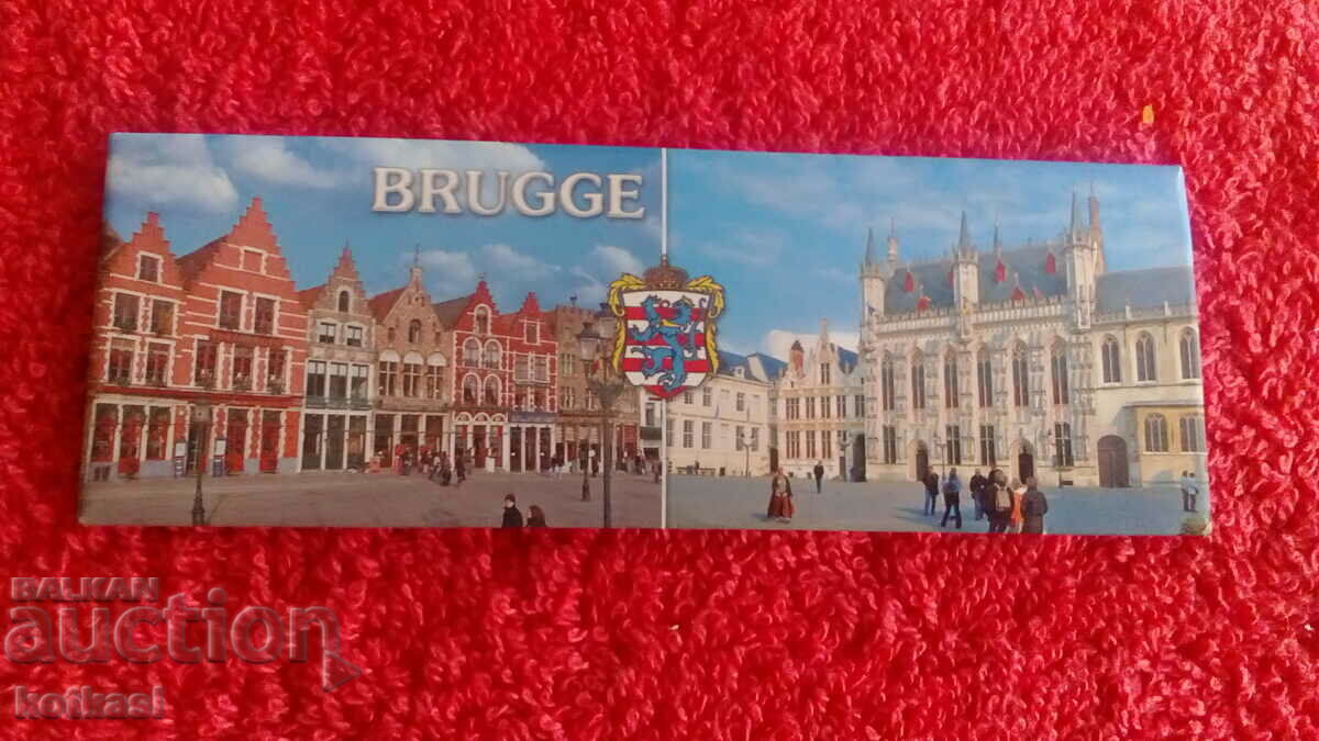 Souvenir Fridge Magnet Bruges in Belgium - 6 Souvenir Fridge Magnet Bruges in Belgium - 6
