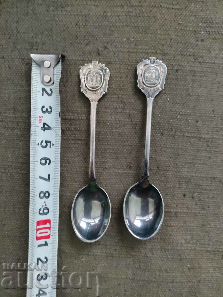 Silver-plated spoons Berlin DDR Kropp 40
