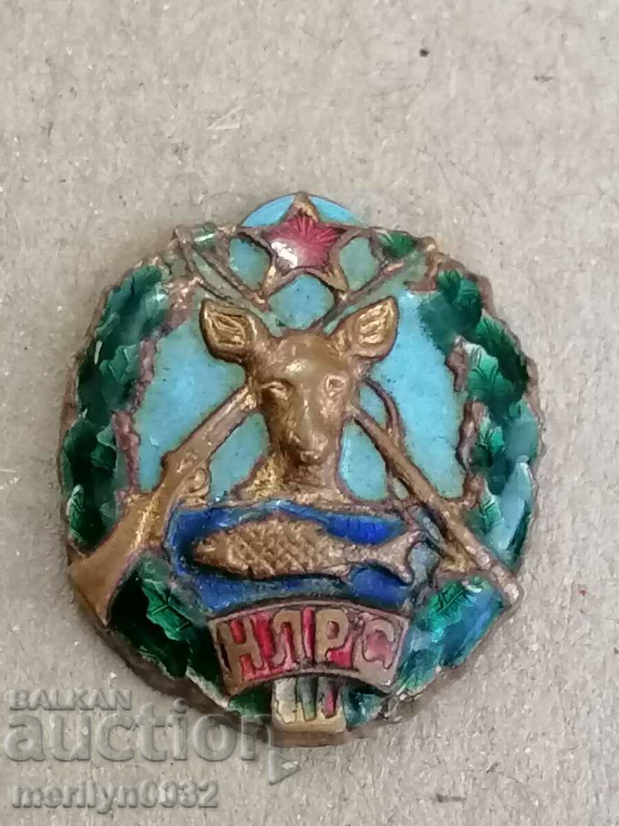 Delivery of Embroidery sign NATIONAL HUNTING RIBARIAN UNION badge medal Bulgaria Delivery of Embroidery sign NATIONAL HUNTING RIBARIAN UNION badge medal Bulgaria