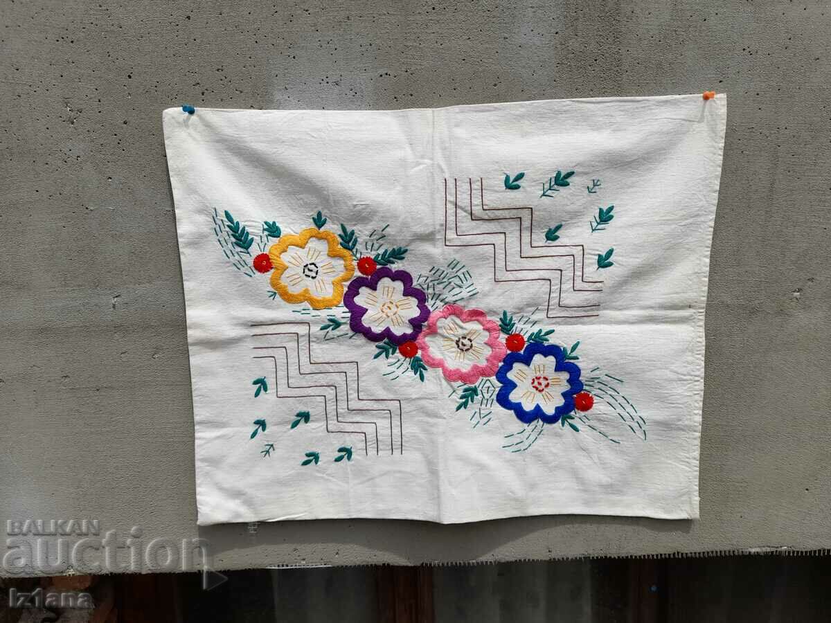 An old embroidered pillow case with price 25.00 BGN | € 12.78
