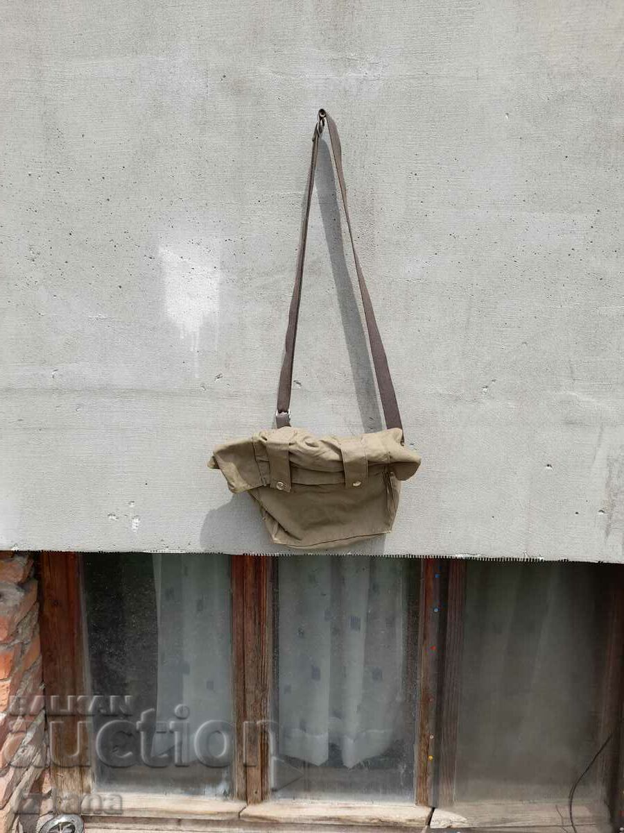 Стара брезентова чанта,торбичка