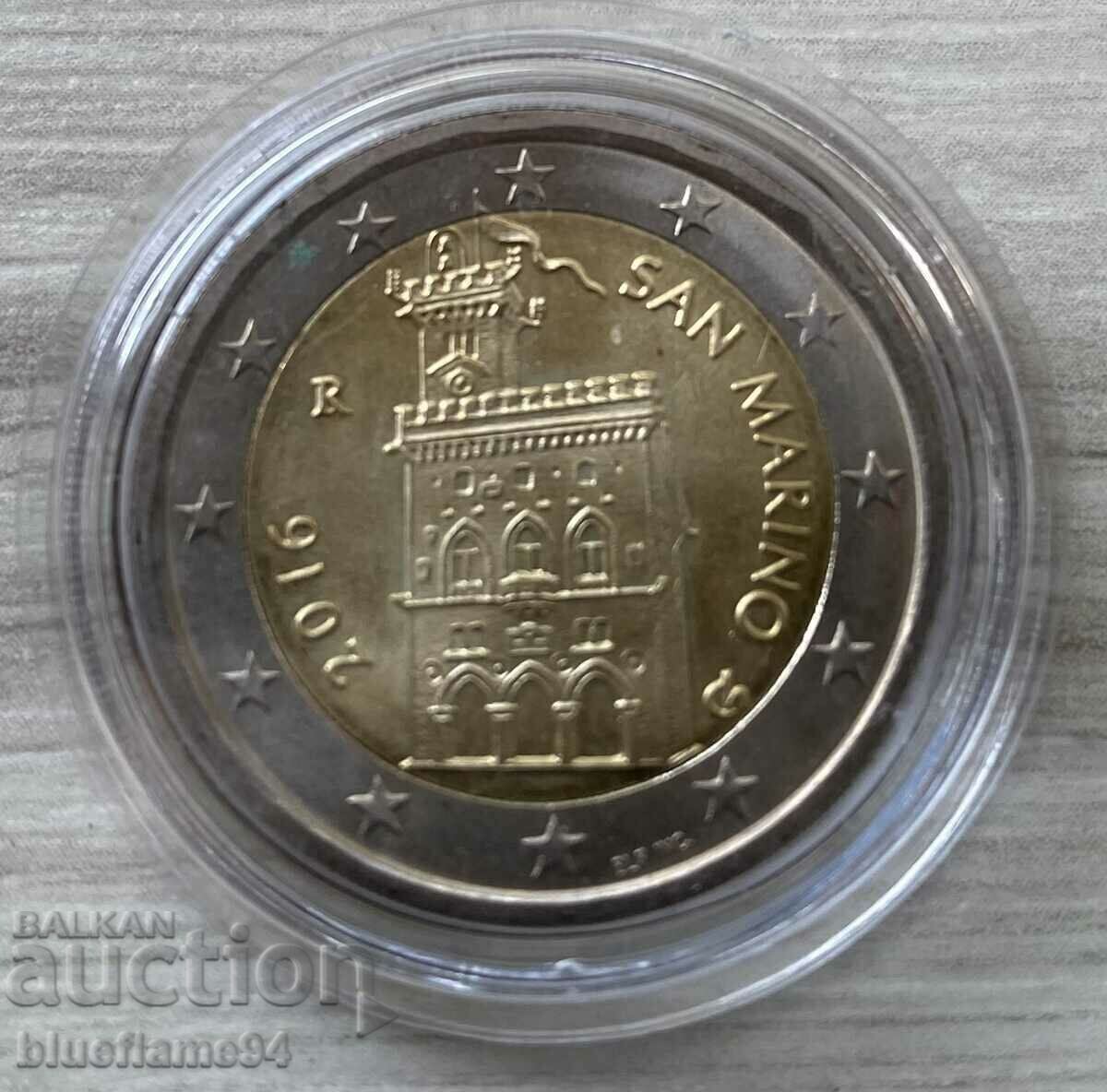 2 ευρώ Σαν Μαρίνο 2016