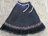 An old scabbard costume with embroidered bra hem beaded skirt