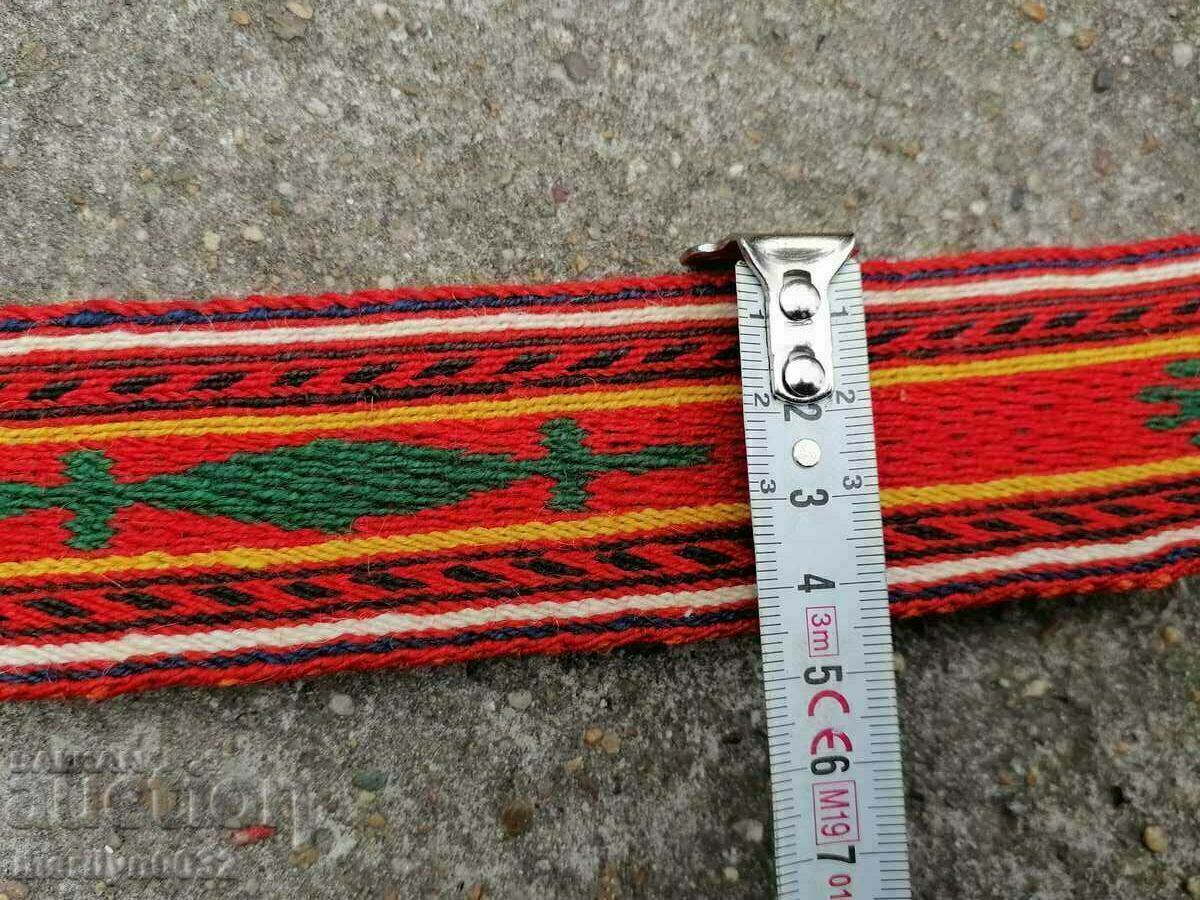 Old hand-knitted belt 4.10 meters belt belt costume - 5 Old hand-knitted belt 4.10 meters belt belt costume - 5