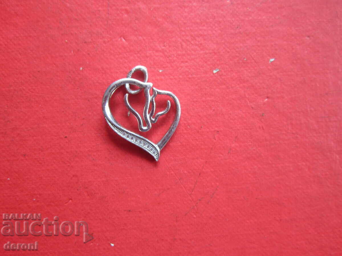 Ασημένιο μενταγιόν με πέτρες - 5 Ασημένιο μενταγιόν με πέτρες - 5