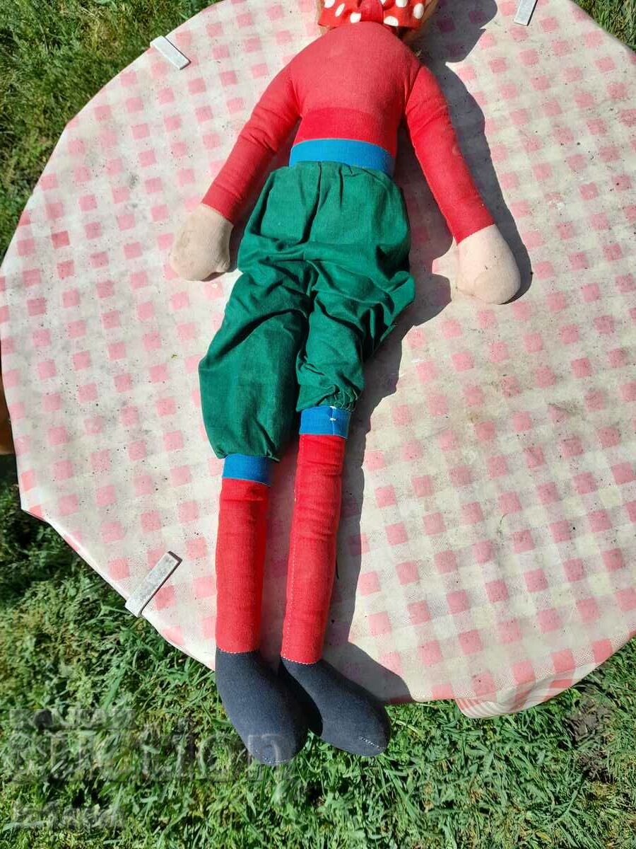 Auction Old doll, clown Auction Old doll, clown