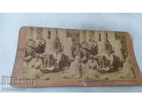 Cairo Class Room stereo card with Teacher in University