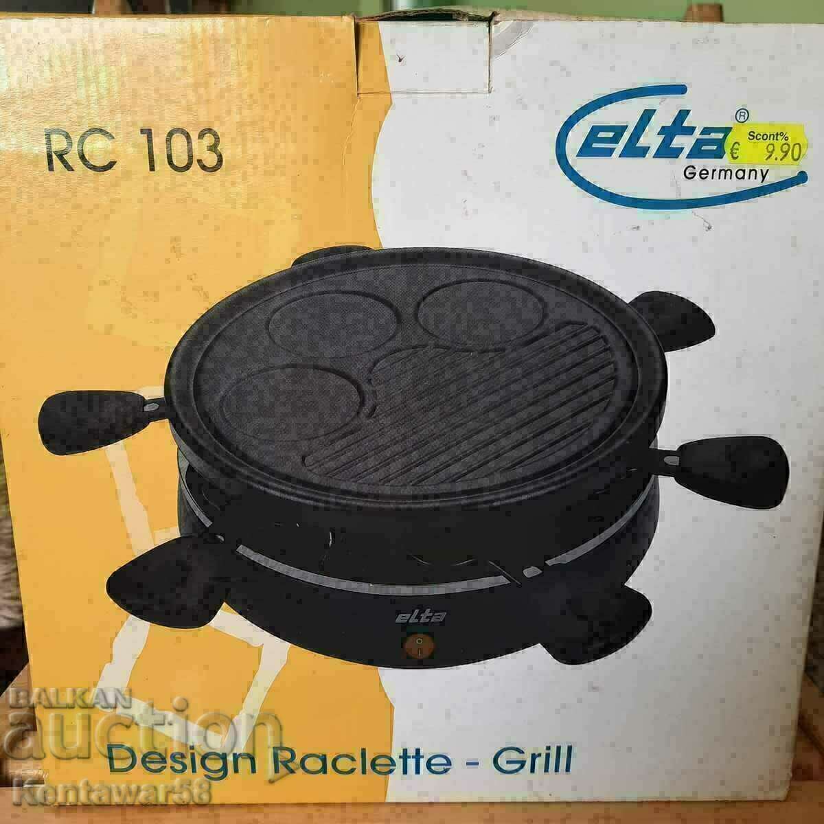 Party grill 3 in 1 - raclette grill.