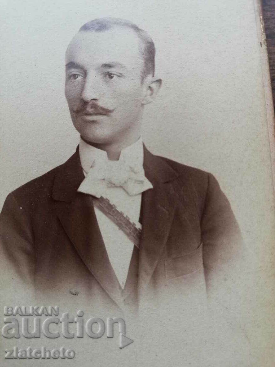 Auction Old cardboard photo - Auction Old cardboard photo -