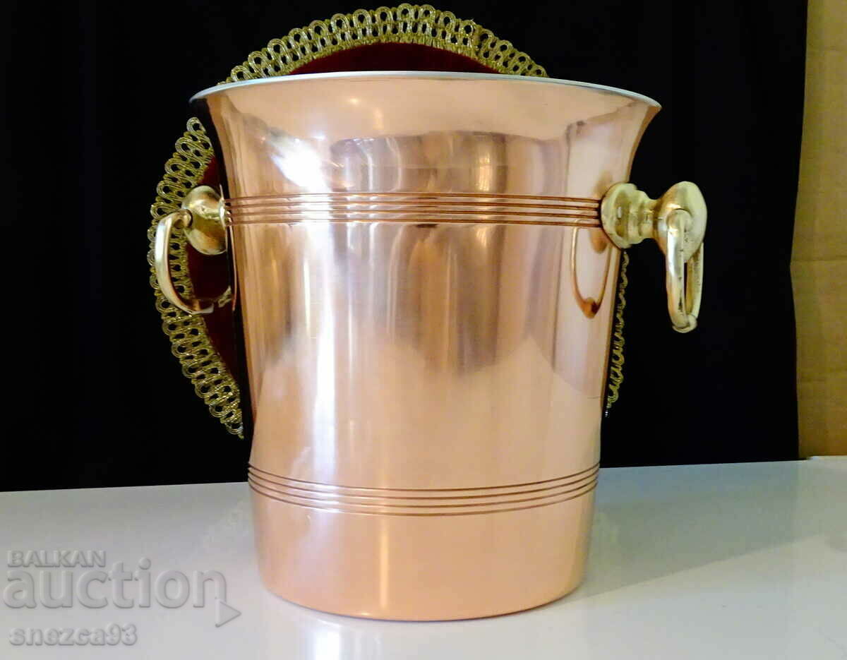 French copper champagne 1 kg., 5 liters. - 5
