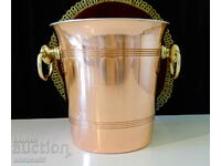 French copper champagne 1 kg., 5 liters.