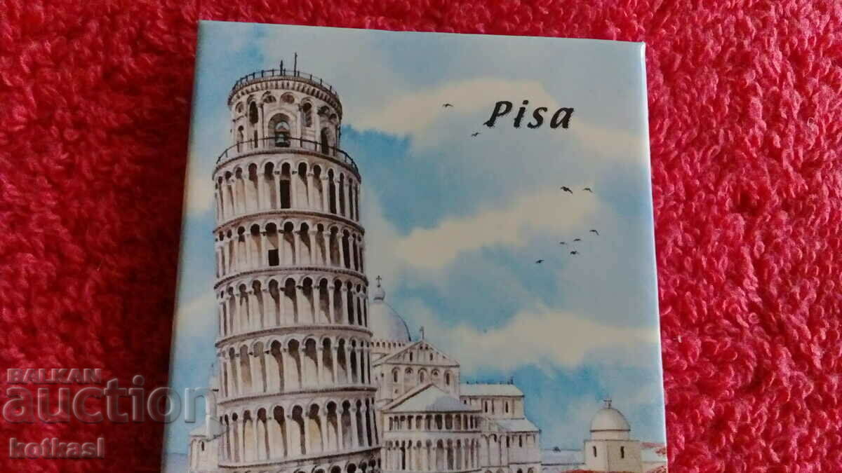 Delivery of Souvenir Fridge Magnet Italy Pisa Leaning Tower Delivery of Souvenir Fridge Magnet Italy Pisa Leaning Tower