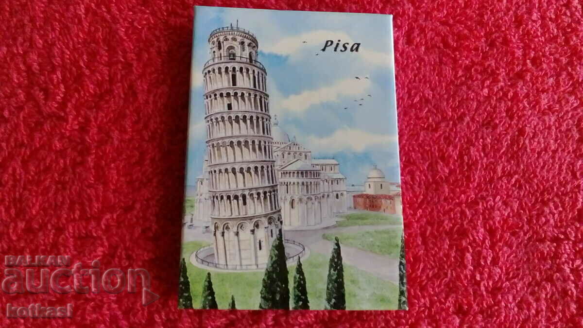 Souvenir Fridge Magnet Italy Pisa Leaning Tower - 5 Souvenir Fridge Magnet Italy Pisa Leaning Tower - 5
