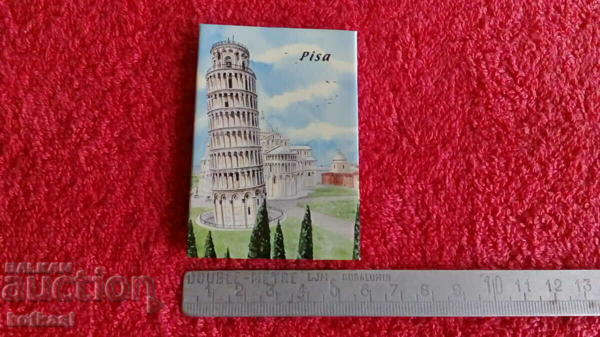 Souvenir Fridge Magnet Italy Pisa Leaning Tower