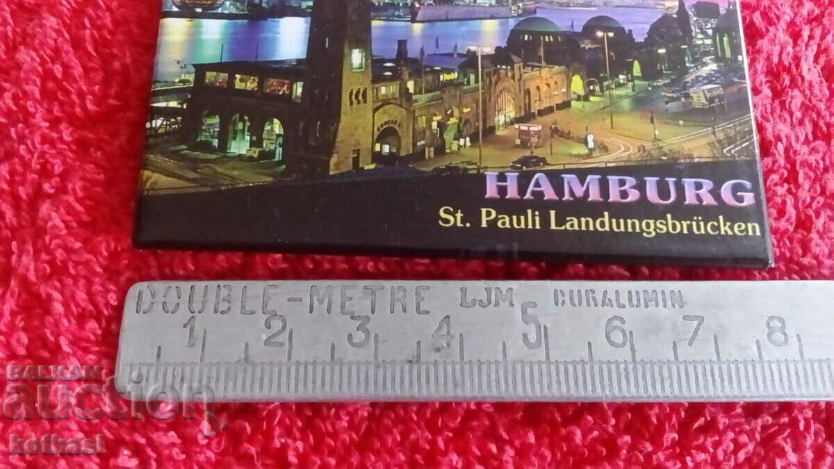 Souvenir Fridge Magnet Germany Hamburg with price 8.50 BGN | € 4.35