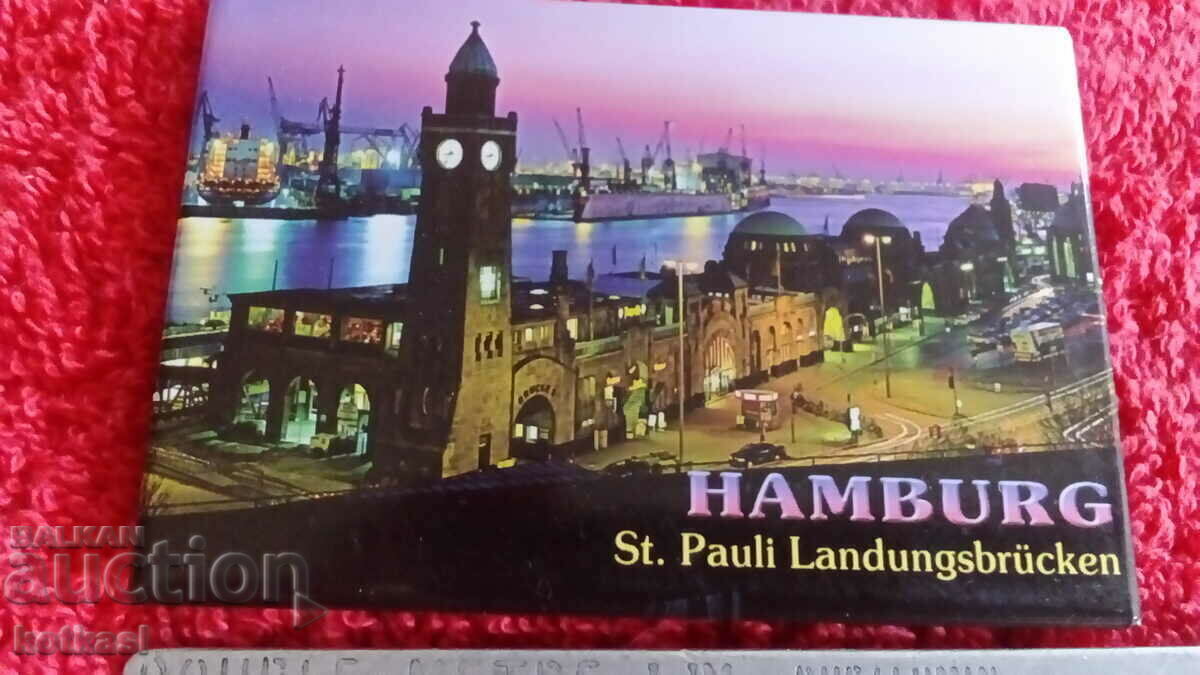 Аукцион Сувенир Магнит за хладилник Германия Хамбург