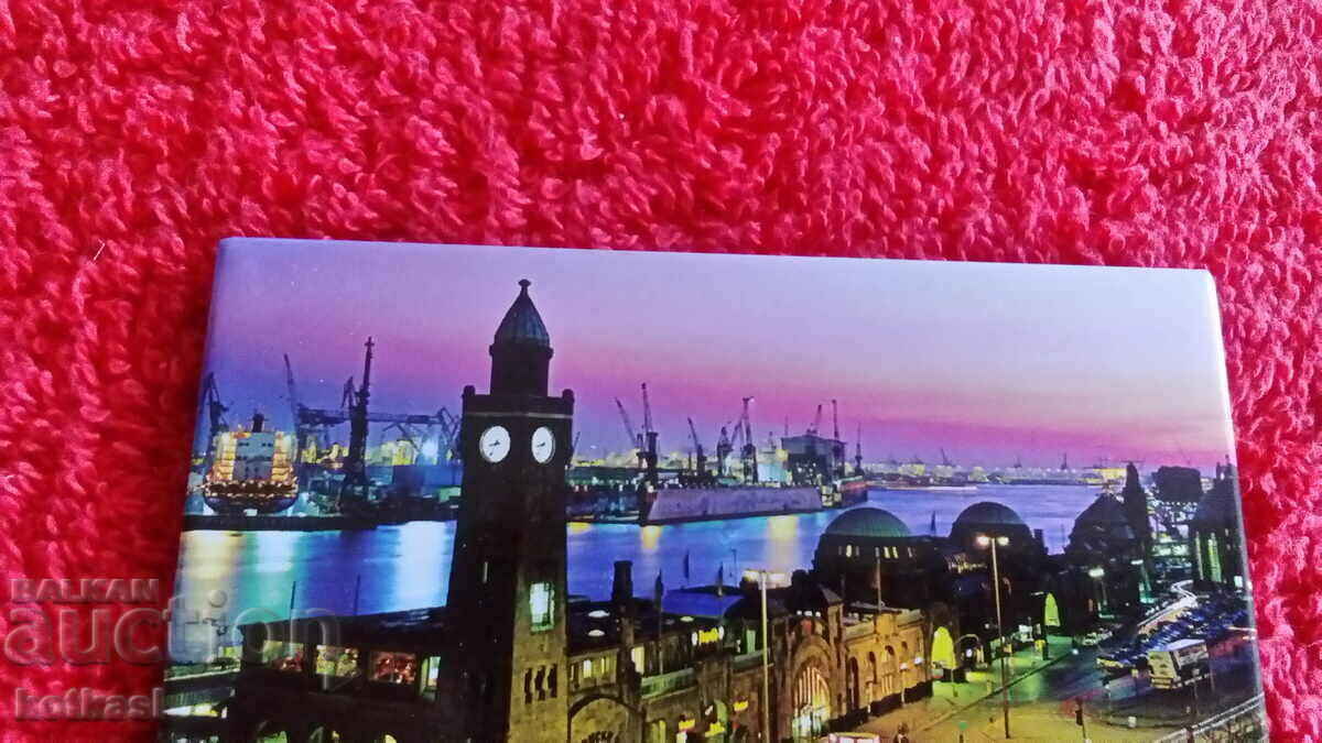 Delivery of Souvenir Fridge Magnet Germany Hamburg