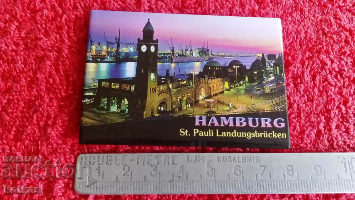 Magnet pentru frigider suvenir Germania Hamburg