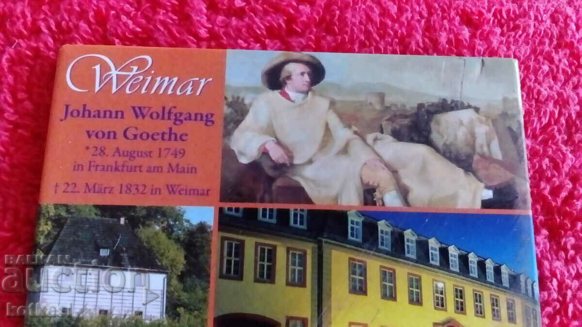 Auction Souvenir Fridge Magnet Germany Goethe Auction Souvenir Fridge Magnet Germany Goethe