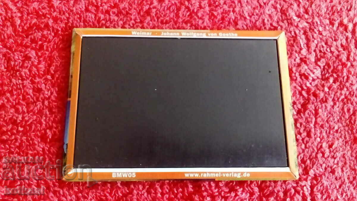 Souvenir Fridge Magnet Germany Goethe - 5 Souvenir Fridge Magnet Germany Goethe - 5