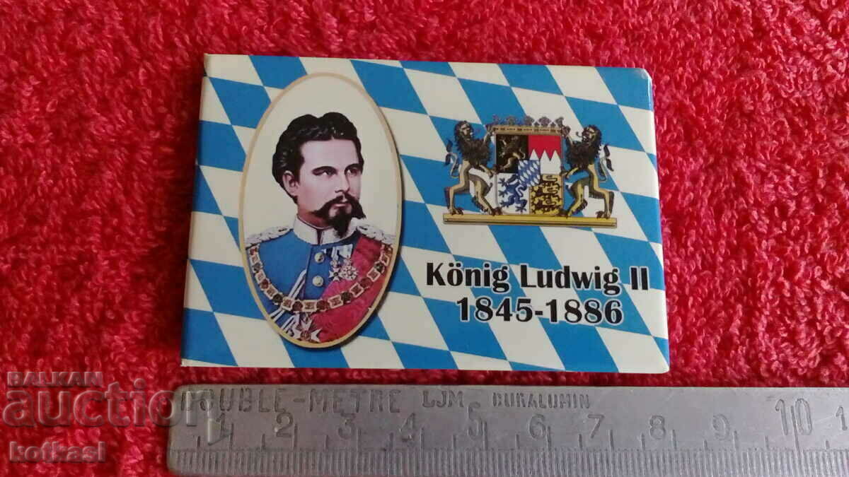 Сувенир Магнит за хладилник Лудвиг II Крал на Бавария