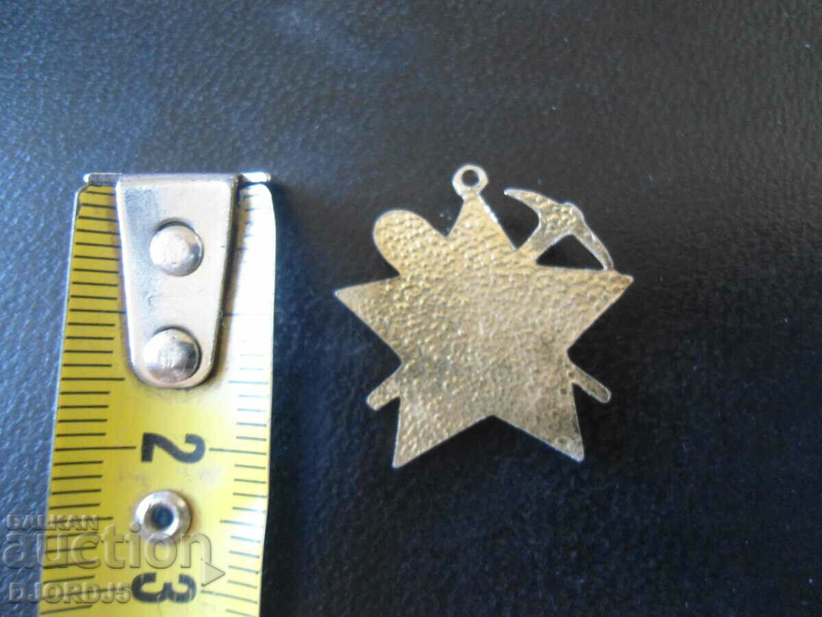 Auction Old social badge Auction Old social badge