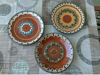 Plates Old Social Ceramics Bulgaria