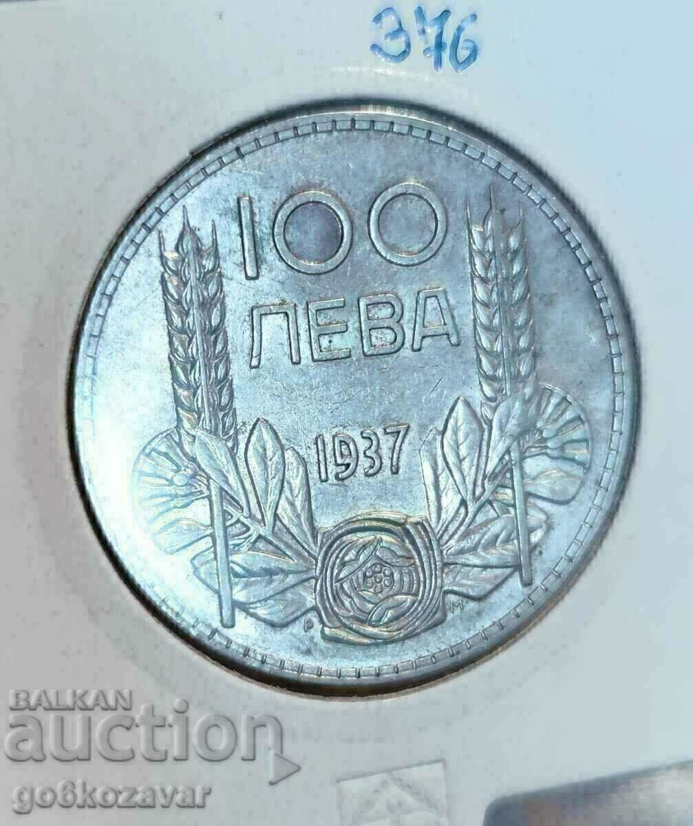 България 100 лева 1937г Сребро, гланц, колекция ! с цена € 39.00 | 76.28 лв.