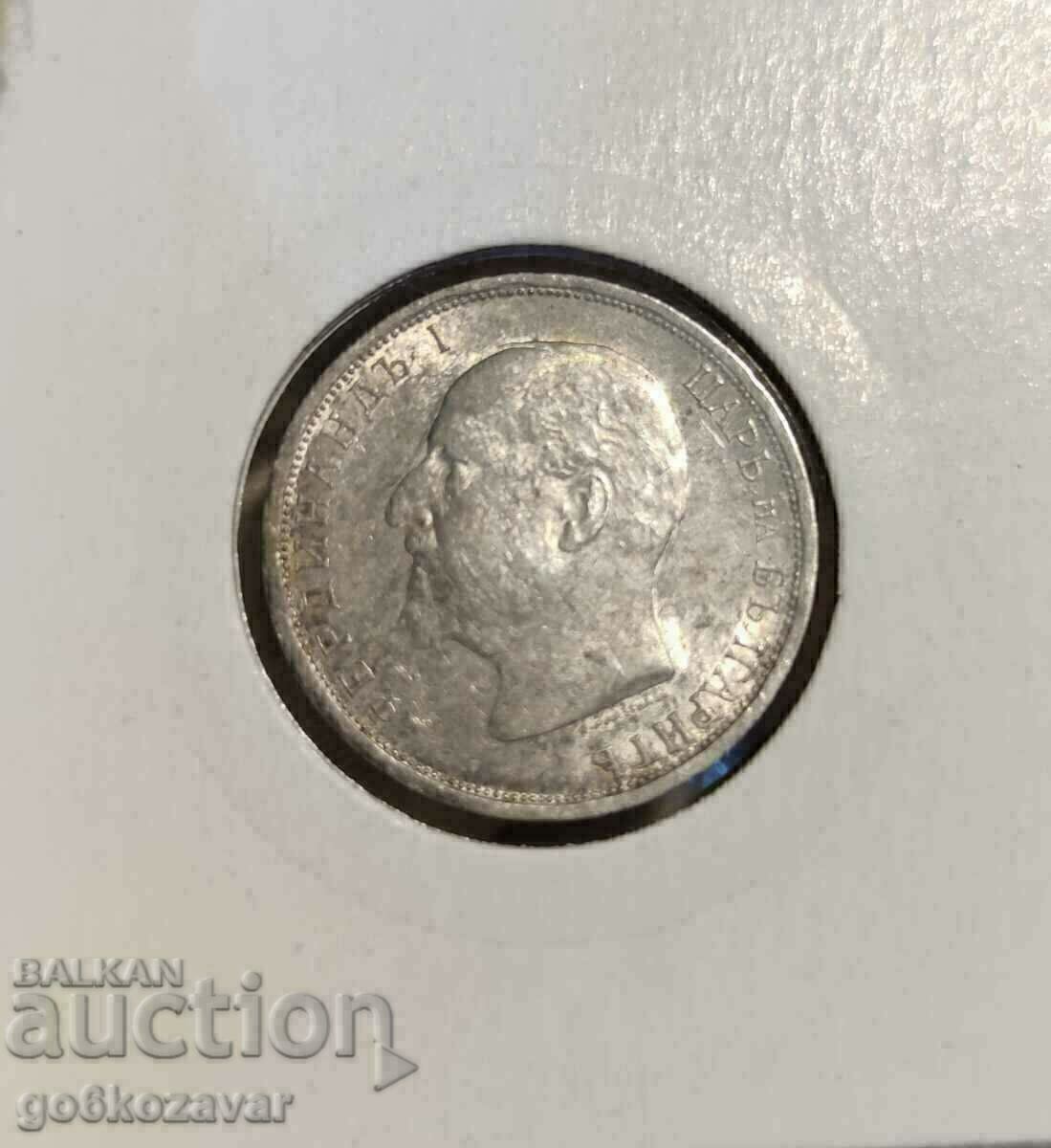 Παράδοση Βουλγαρία 1 λεβ 1913 Ασήμι UNC