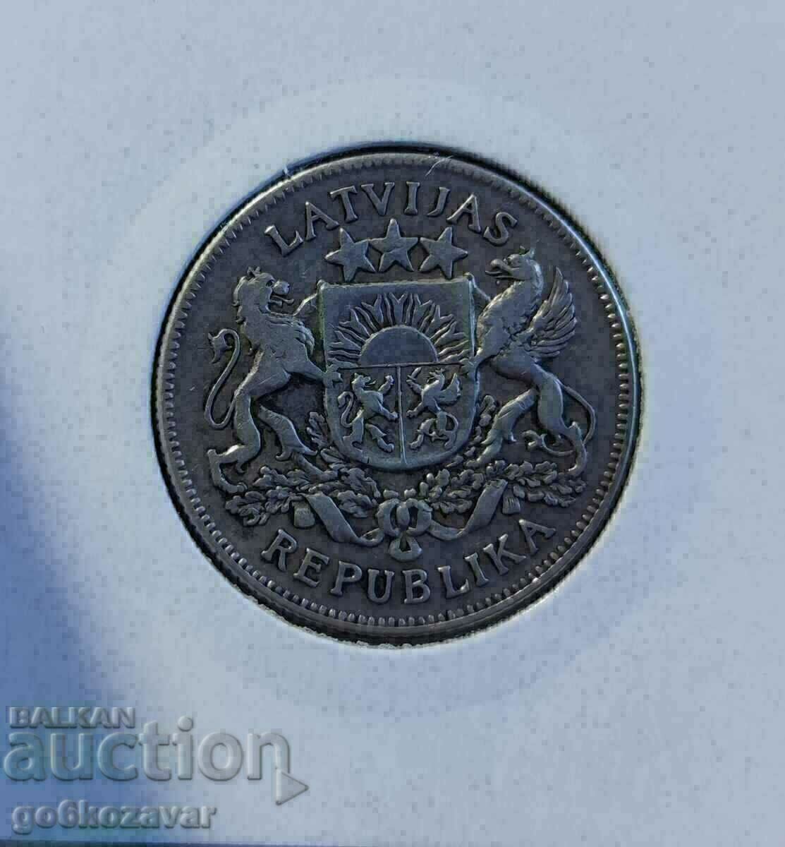 Latvia 2 lats 1925 Silver! with price 36.90 BGN | € 18.87 Latvia 2 lats 1925 Silver! with price 36.90 BGN | € 18.87