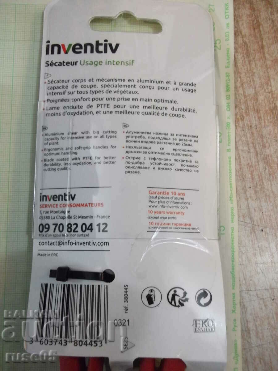 Scissors "inventiv" up to 25 mm vine metal new - 7 Scissors "inventiv" up to 25 mm vine metal new - 7