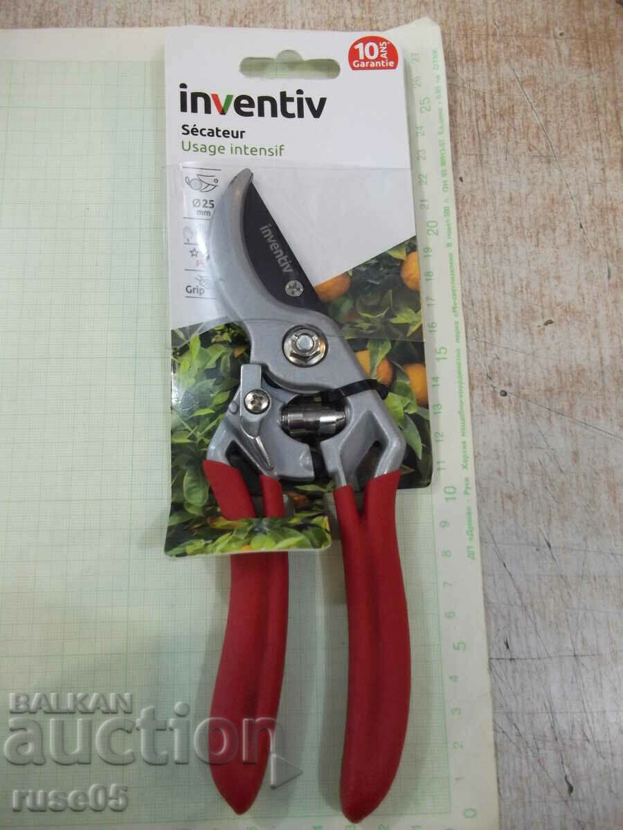 Ножица "inventiv" до 25 мм лозарска метална нова