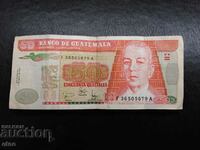 50 кетсала 2001 ГВАТЕМАЛА , банкнота