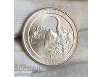 United States-Florida 25 cents 2014