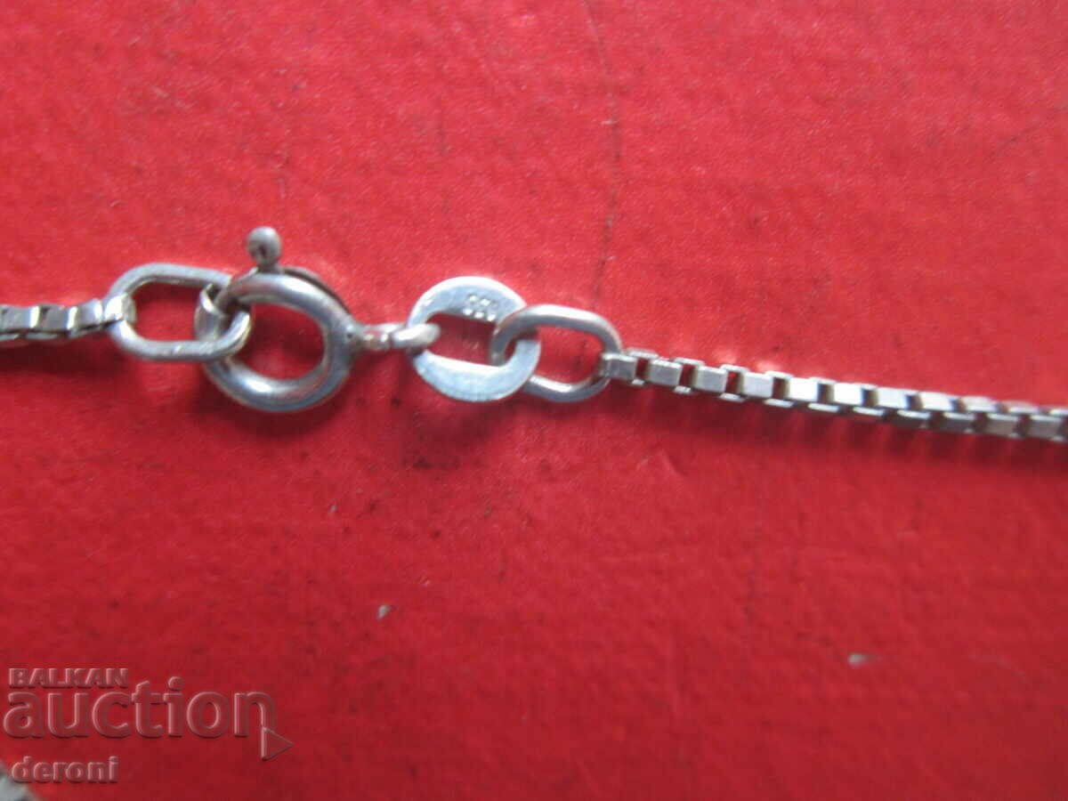 Great Silver Chain Necklace 835 Sample 26 with price 25.00 BGN | € 12.78 Great Silver Chain Necklace 835 Sample 26 with price 25.00 BGN | € 12.78
