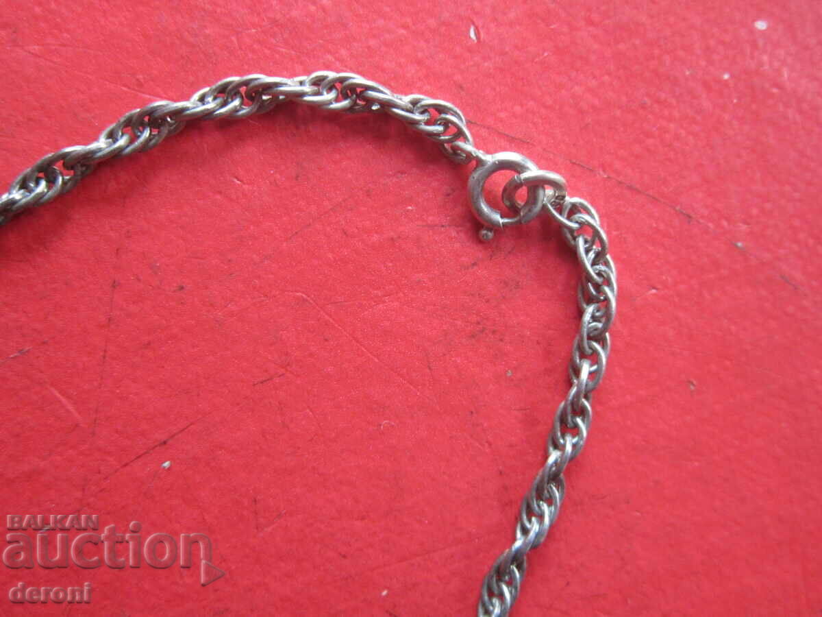 Παράδοση Καταπληκτικό ασημένιο κολιέ 835 δείγμα 29 Παράδοση Καταπληκτικό ασημένιο κολιέ 835 δείγμα 29