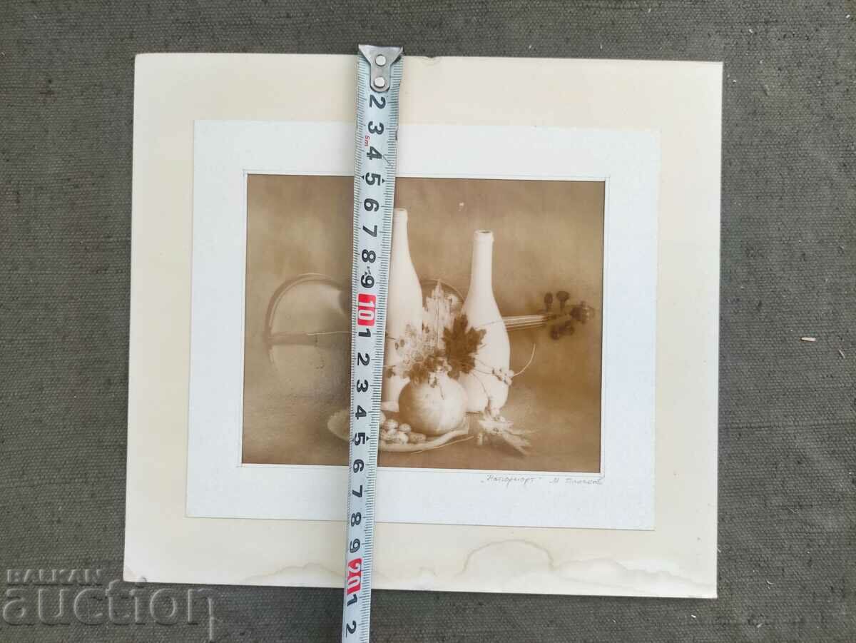 "Still Life" by Methodius Plachkov with price 50.00 BGN | € 25.56 "Still Life" by Methodius Plachkov with price 50.00 BGN | € 25.56