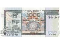 1000 франка 2009, Бурунди