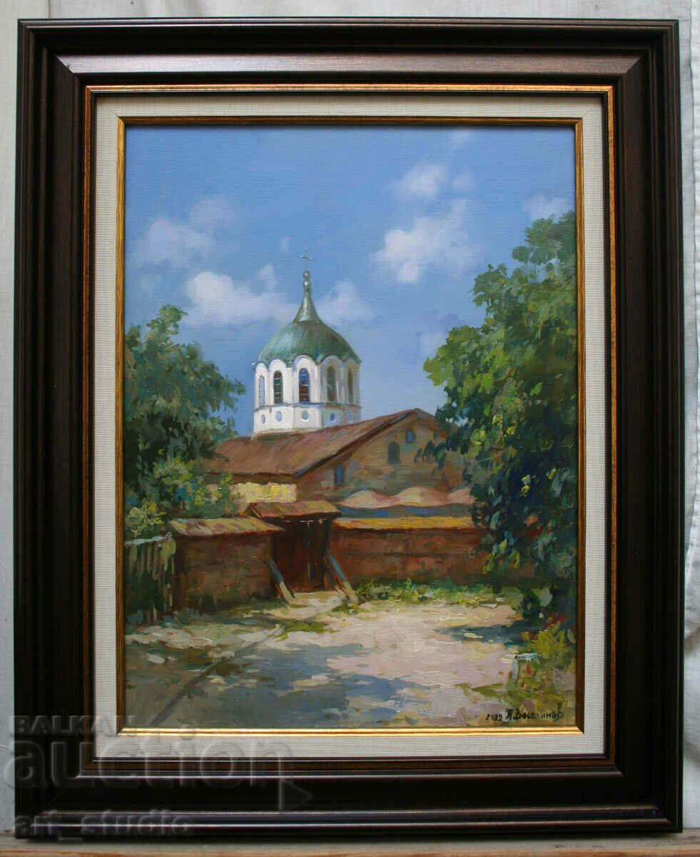 biserica din orasul Elena - picturi in ulei