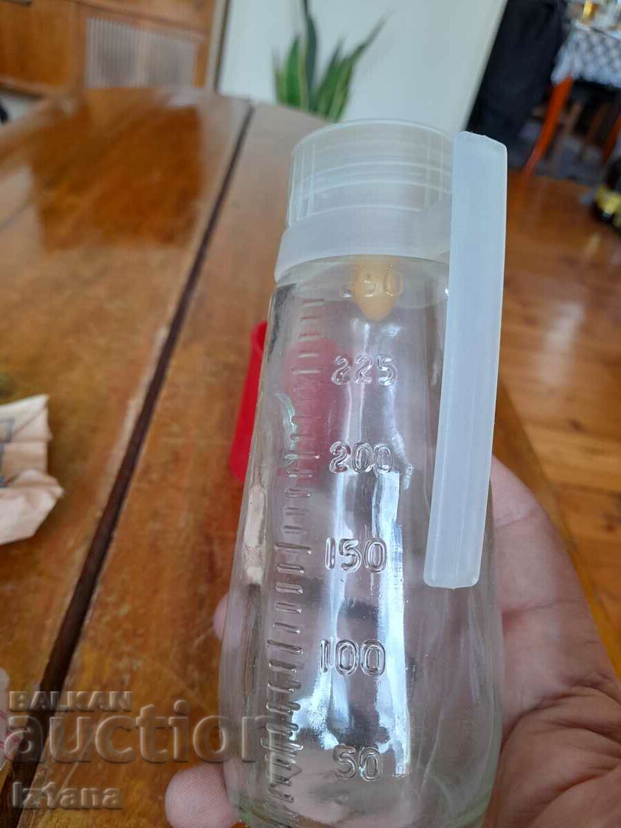 Old baby pacifier, bottle - 5