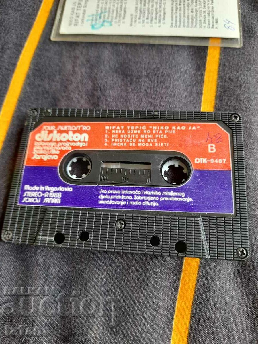 Παράδοση Παλιά κασέτα ήχου, κασέτα Rifat Tepic Παράδοση Παλιά κασέτα ήχου, κασέτα Rifat Tepic