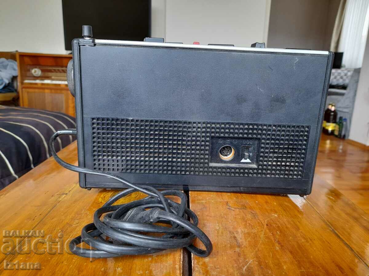 Old radio, radio cassette player Unitra RM 303 - 5