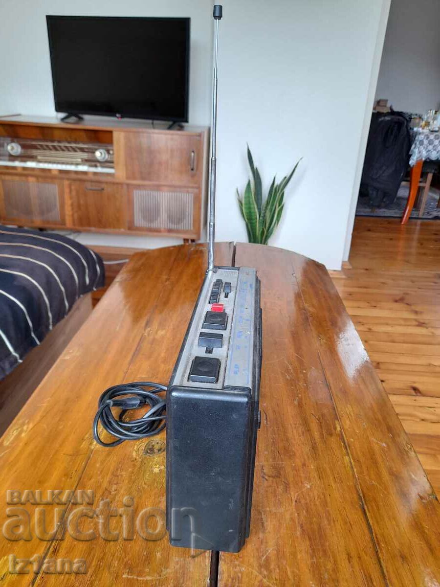 Old radio, radio cassette player Unitra RM 303 - 6