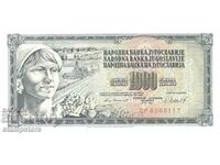 Yugoslavia - 1,000 dinars in 1981