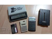 Vintage phone organizers and calculators