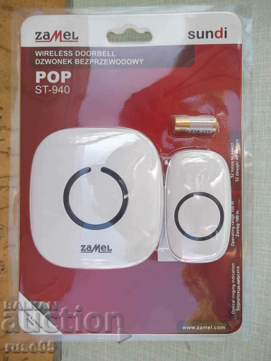 Auction Bell "ZAMEL" wireless 50 ringtones new Auction Bell "ZAMEL" wireless 50 ringtones new