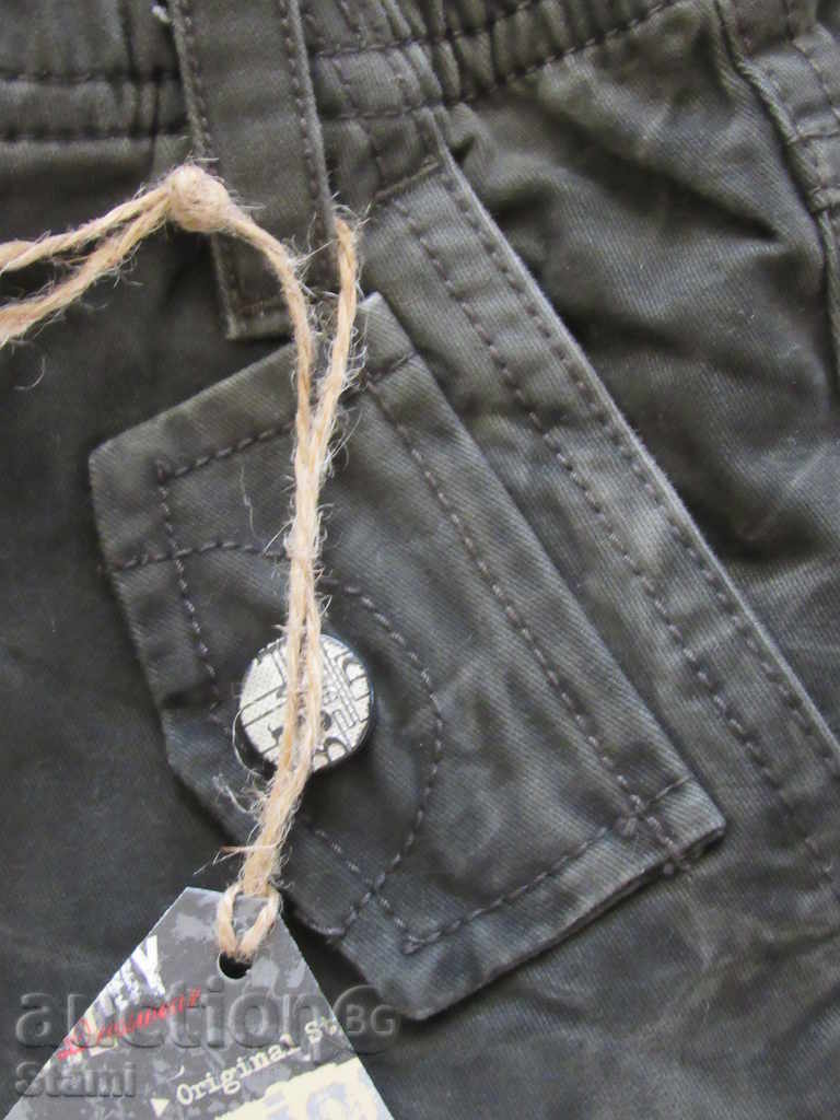 Παράδοση Νέα παντελόνι βρασμένο βαμβάκι για αγόρι 2-3 ετών Παράδοση Νέα παντελόνι βρασμένο βαμβάκι για αγόρι 2-3 ετών