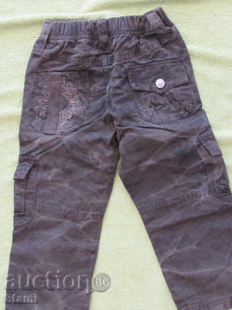 Νέα παντελόνι βρασμένο βαμβάκι για αγόρι 2-3 ετών - 6 Νέα παντελόνι βρασμένο βαμβάκι για αγόρι 2-3 ετών - 6