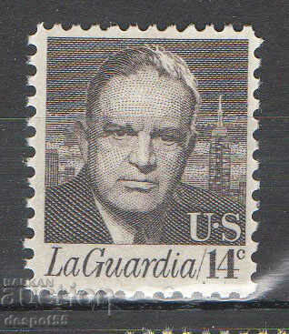 1972. Η.Π.Α. Επιφανείς Αμερικανοί - Fiorello La Guardia.